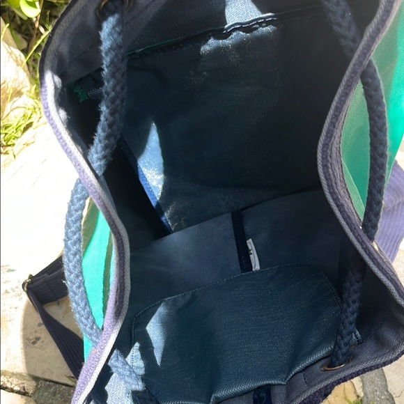 Lacoste Green Drawstring Backpack - Picture 6 of 6